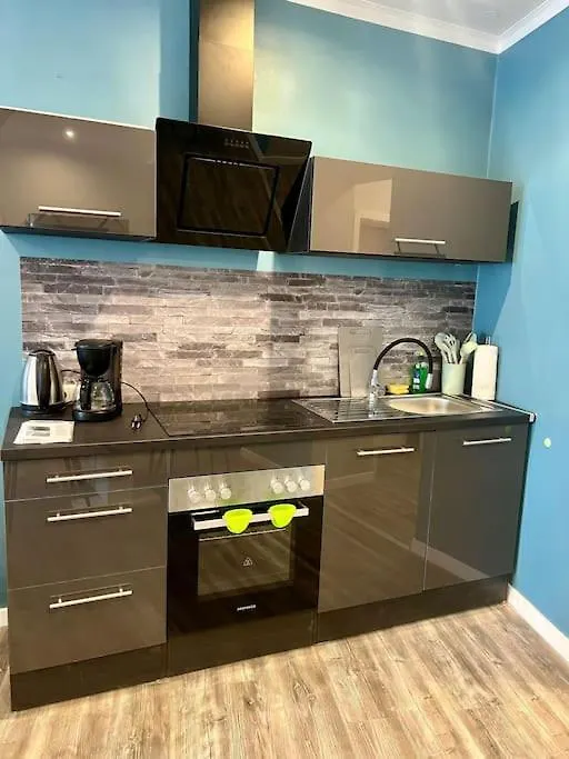 8 Personen Apartment Im Zentrum Berlín Německo